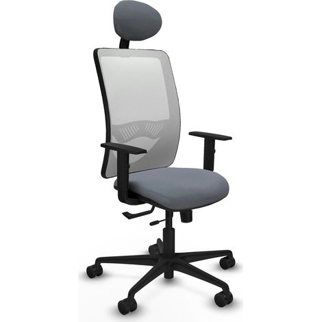 Silla de oficina piqueras y crespo Zulema negro espuma 50 mm (1/2)