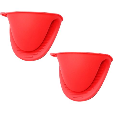 Gants De Cuisine En Silicone - Résistants Jusqu'à 230 °C - Pour Four Et Barbecue - Lot De 2 (1/5)