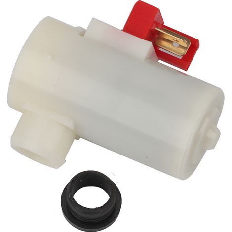 Pompe à liquide de lavage [76806-SL0-E01] Véhicule Haute température Plastique Blanc et Rouge 12V Compatible Honda Civic CR-V 2002-2006 (1/5)
