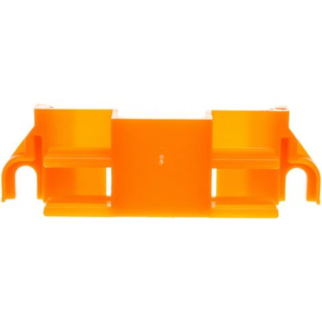 Adaptador de montaje para 4 microconectores, naranja, 243-112 /10 unidades/