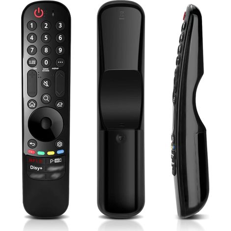 Magic Remote für LG-Fernseher – Ersatz-Magic-Fernbedienung für Smart-TVs MR21GA, MR22GA, MR23GA und MR24GA mit Zeiger, Sprachsteuerung und Kurzbefehlstasten, kompatibel mit den Modellen von 2020 bis 2 (1/5)