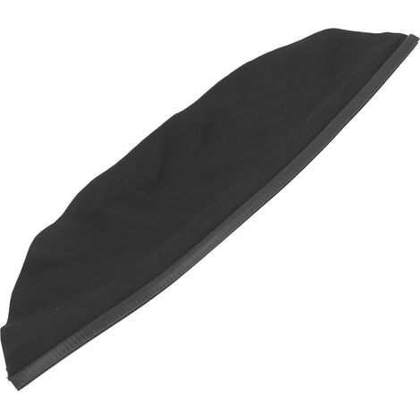 Bavoir en cuir et coton ignifugé et résistant à la chaleur pour casque de soudage, compatible avec la plupart des casques. (1/5)