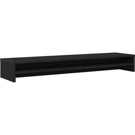 Maison Exclusive - Monitorständer Schwarze Eiche 100 x 24 x 13 cm
