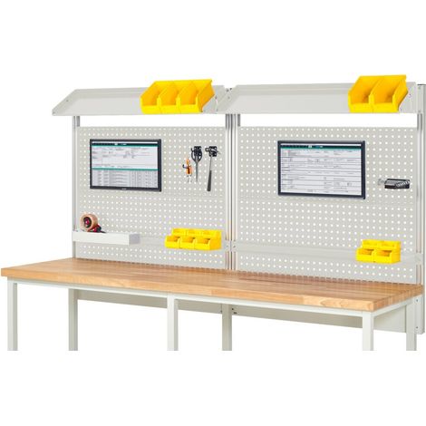 Rau System-Aufbau Komplettset 02, für Produktbreite 2500 mm, RAL7035/RAL7035 (1/2)