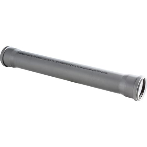 TUBO 2 BICCHIERI AD INNESTO IN PP CON GUARNIZIONE SERIE ED TECH - ø50 MT 2 - WAV