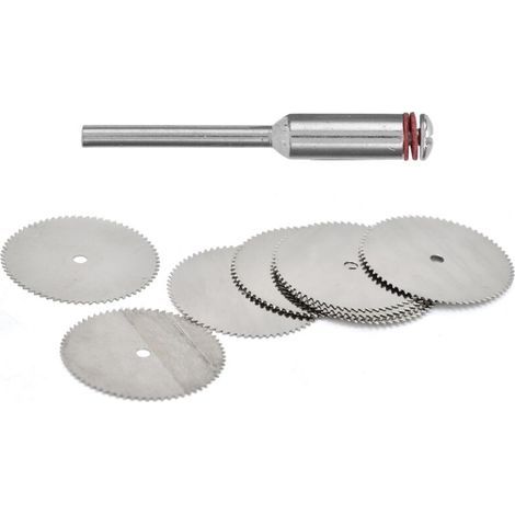 10 Disques de Lame de Scie Circulaire en Acier Inoxydable 22mm pour Meuleuse Électrique (1/5)