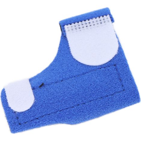 Protecteur de Pouce Bébé, Attelle de Stabilisation Douce pour Enfant, Soutien de Pouce Bleu Taille XS (1/5)