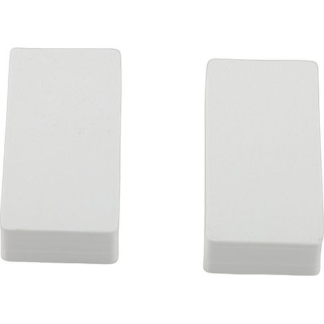 Lest Rideau Extérieur Multifonction Rectangle Robuste – Douche Aimants Balcons Patios, Blanc (1/4)