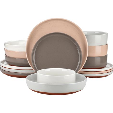 Vajilla de mesa, material ecológico, servicio para seis personas. (1/2)