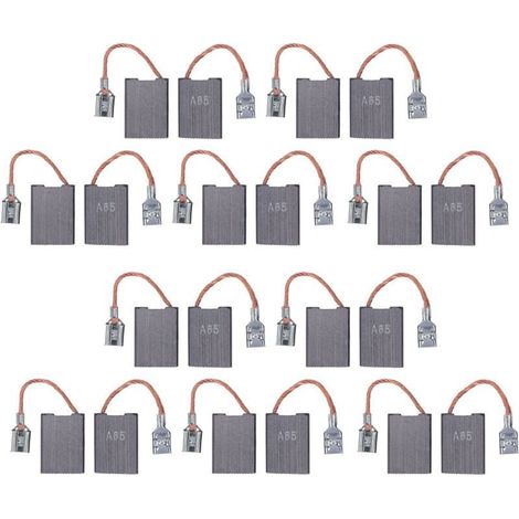 Jeffergarden 20pcs Moteur Balais De Charbon Meuleuse D'angle Balais De Charbon Outils Électriques Remplacement De Balai De Charbon, Autres Outils À Main Et Accessoires