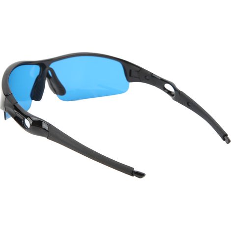 Lunettes de protection horticulture pour chambre de culture, anti-UV, lumière HPS/LED, verres teintés bleus, sécurité oculaire (1/5)