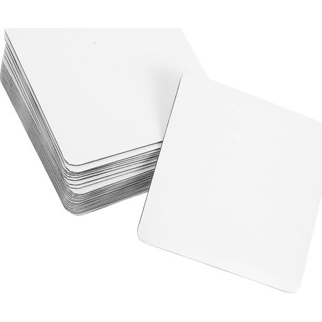 Lot de 25 fonds de gâteaux carrés épais en papier alimentaire (1/5)