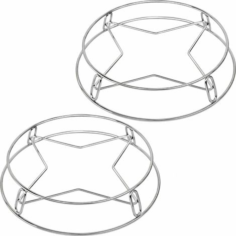 Grille ronde pour cuisson vapeur et refroidissement, grille de cuisson en acier inoxydable, dessous de plat en fil métallique pour Instant Pot, grille en acier inoxydable pour cuisson au four, vapeur (1/5)