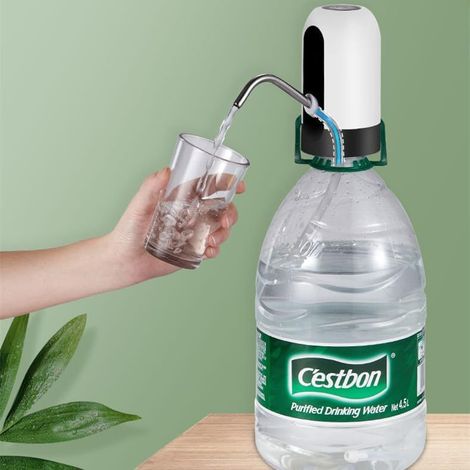 Wasserspender für den Heimgebrauch, tragbarer automatischer elektrischer Wasserhahn, kleiner Wasserspender, Wasserspender mit Pumpe (1/5)