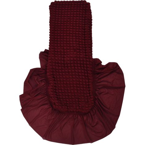 Housse extensible pour chaise de restaurant avec jupe, housse de chaise charentaise pour cuisine, salle à manger, hôtel, cérémonie, banquet (1/5)