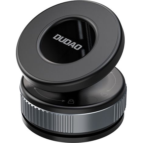 Soporte MagSafe para coche para smartphone con ventosa para parabrisas y salpicadero - Negro