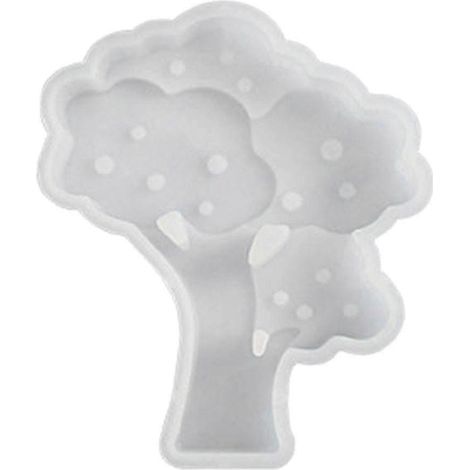 Moules en silicone pour bougies en forme d'arbre, pour un projet d'artisanat artistique (1/4)