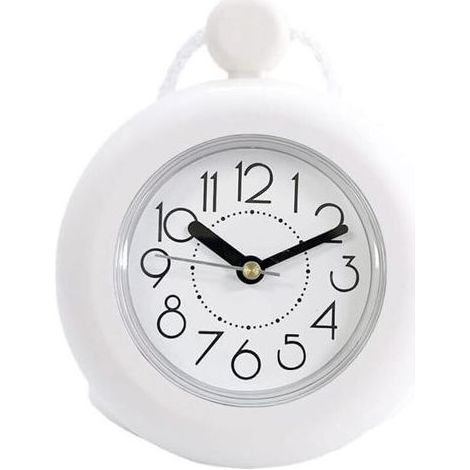 Horloge de Douche,Horloge de Salle de Bain étanche,Mini Horloge de Salle de Bain,Serviette à Suspendre,Horloge Murale et Horloge de Bureau Double Fonction,Horloge Murale de Cuisine (1/5)