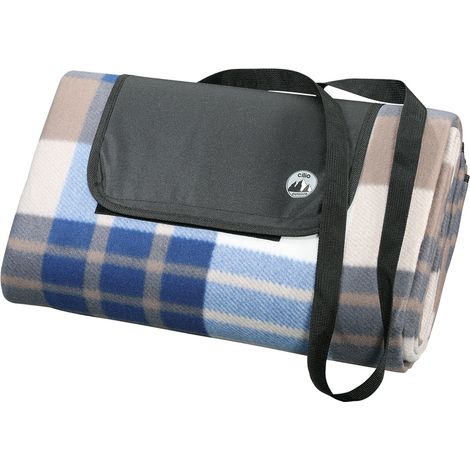 Cilio - Couverture de Pique-nique Beach marron (1/2)