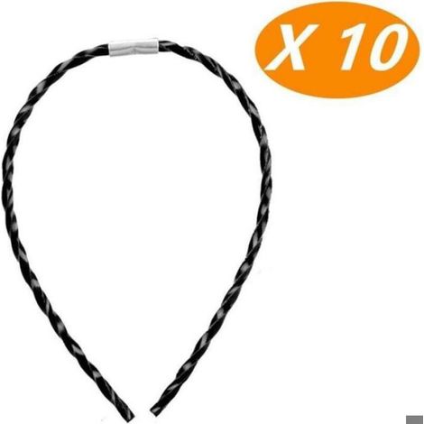 Lot de 10 Fil Extra Résistant F016800431 pour débroussailleuse AFS 23–37 bobines de fil pour débroussailleuse AFS 23-37, 37x3 (1/4)