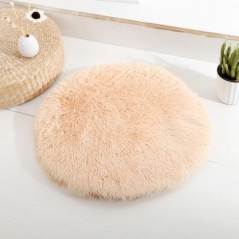 Lit Pour Chien Et Chat - Lit Rond Moelleux En Velours - Lavable En Machine - Convient Aux Animaux De Petite À Grande Taille - 40x40 cm 50x50 cm 60x60 cm (1/5)