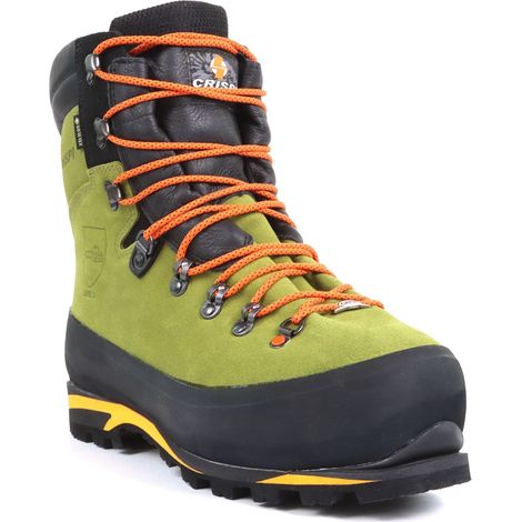 PSS Bottes anti-coupures/chaussures de protection Alpin GTX Vert/Orange Taille 43 (1/3)