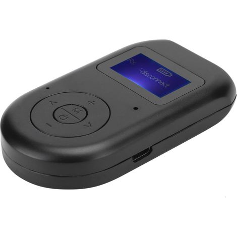 Adaptateur USB Bluetooth 2-en-1 avec Écran LCD pour Appels Mains Libres et Transmission Audio (1/5)