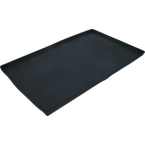 vhbw Underlay compatible with Jura Food Processor - Non-Slip Pad 24 x 16 cm, Black