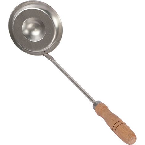 Cucchiai per ciambelle, padelle in acciaio inox, stampi per olio, cucchiaio per pancake al cipollotto, snack fritti fatti in casa (1/5)