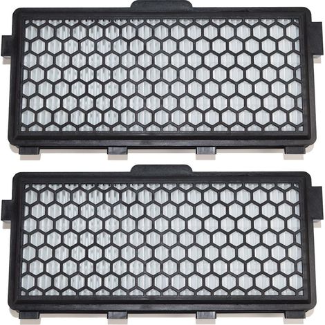 2 x For Miele S8390 Sf-aac50 Anti Allergy Hepa Filter/Active Air Clean (1/5)