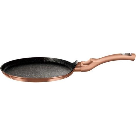 POÊLE À CRÊPES EN GRANIT 28 cm BERLINGER HAUS BH-6180 OR ROSE (1/3)