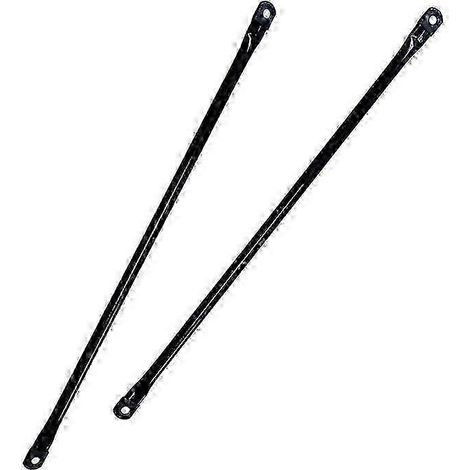Metall-Aufhängestangen für Gartenschaukeln, Ersatzstangen für Schaukeln, runde Metallstangen für Gartenschaukelsitze. 2er-Pack, schwarzes Metall (80,5 cm/31,69 Zoll). (1/5)