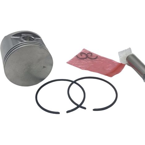 Convient pour l'ensemble piston de tronçonneuse Husqvarna 365, piston à double segment de 48 mm, kit piston, segments de piston, axes de piston, bagues de retenue et accessoires de tronçonneuse. (1/5)