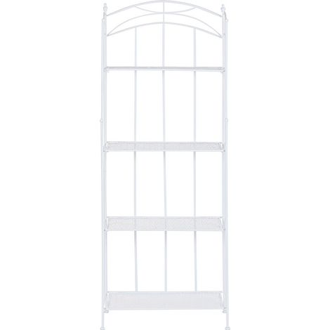Estanteria Hierro 58X28X160 Hojas Blanco (1/5)