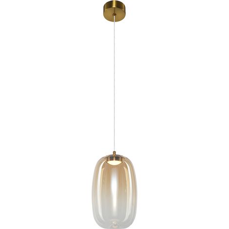 Lampada a sospensione VASO 3 AMBRA 4W (1/5)