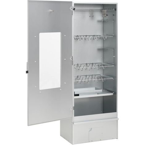 Maison Exclusive - Forno Affumicatore 3 pz 44,5 x 29 x 110 cm Acciaio zincato (1/5)