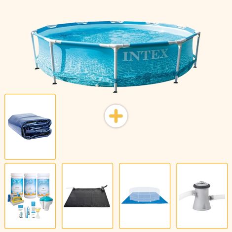 Intex Piscine Tubulaire Ronde - 305x76 cm - 6-pièces  S20360 (1/5)