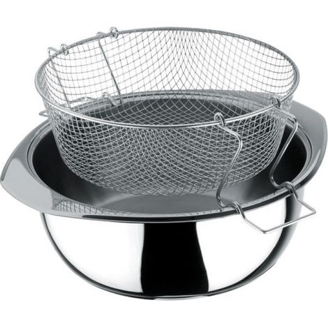 Freidora coc antiadherente 22cm a/inox ac. inoxibar (1/3)