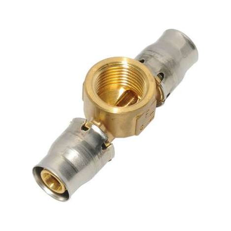 Alpex Plus Übergangs T-Stück MS 26 x 3/4'' x 26 Steckfitting MS 87326743