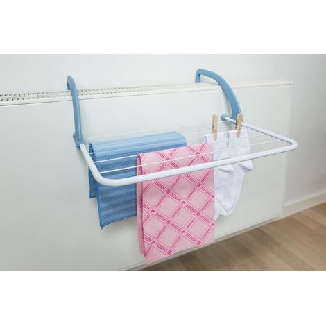 Sèche-linge étagère Sèche-linge Adapté Pour Radiateur De Balcon 60cm (1/2)