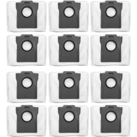 12 sacs à poussière de rechange compatibles avec les aspirateurs D20 Plus/D20 (1/5)
