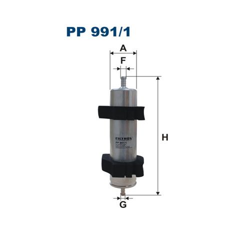 Filtro carburante PP991/1 filtron