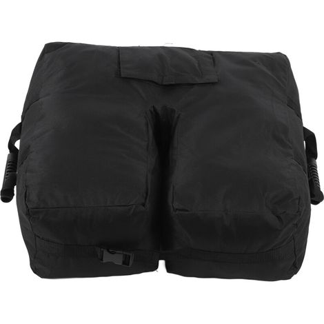 Base lestée pour parasol avec poche latérale - Sac de stabilisation pour parasol extérieur résistant (1/5)