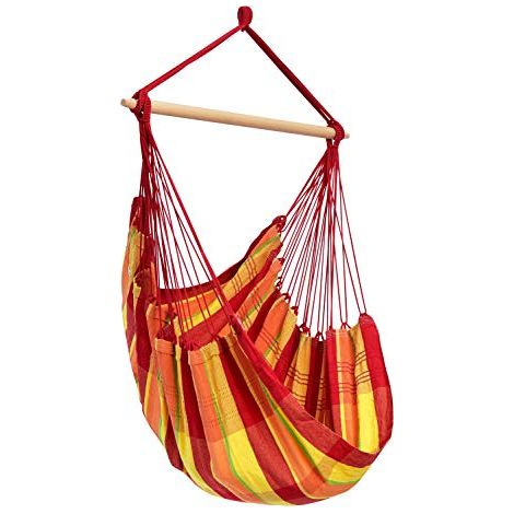 Amazonas Hammock AZ-2030220 Brasil Poltrona Sospesa Papaya, Arancione, 130x110x160 cm (1/4)