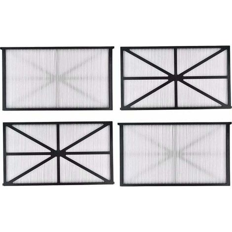 Lot de 4 cartouches filtrantes pour aspirateurs de piscine Hayward TigerShark et SharkVac – Compatible avec modèle RCX70101 (1/4)