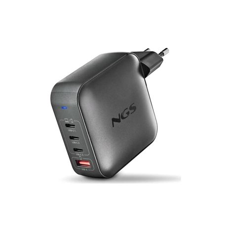 Cargador de Portátil GaN NGS BUD 165W/ 165W/ Automático/ Voltaje 5-21V