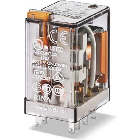 Finder rel industriale ad innesto su zoccolo 553281100054