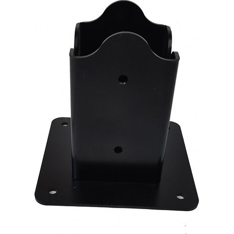 Porta palo a pavimento 12x12 cm – Cataforesi