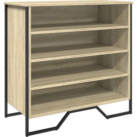 Scarpiera mobile contenitore per scarpe mobile per ingresso/corridoio/soggiorno design Sonoma 80 x 38 x 78 cm legno ingegnerizzato marrone 020021736