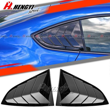 2x Cache-volets de vitre latérale noir brillant pour Toyota GR86 Subaru BRZ 2022+ (1/3)